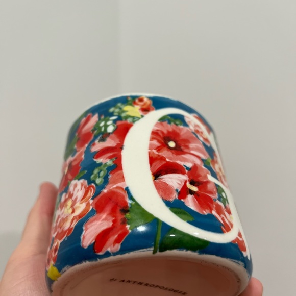 Anthropologie Home Dawn Monogram G Coffee Tea Mug - Picture 7 of 8